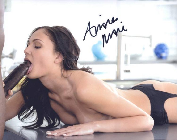 Ariana Marie signed 8x10 poster