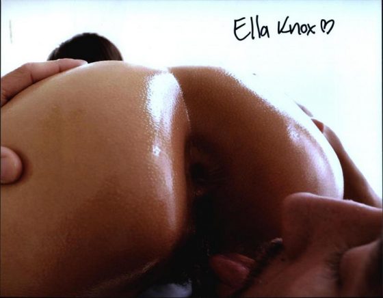 Ella Knox signed 8x10 poster