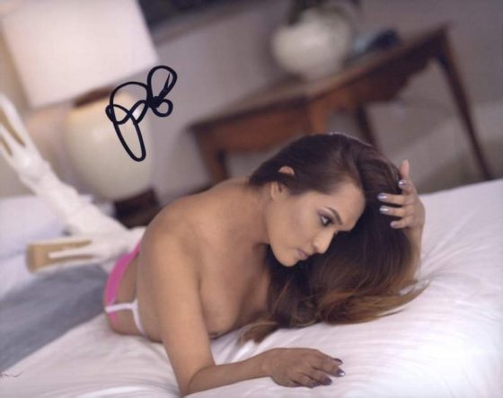 Trans Jessica Fox signed 8x10 poster