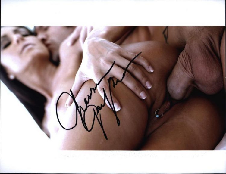 Jessica Jaymes signed 8x10 poster