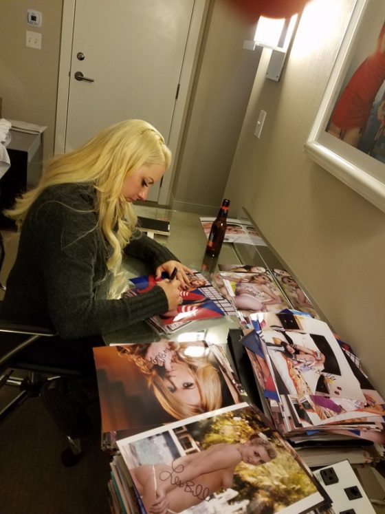Lexi Belle & Kristina Rose signing photos