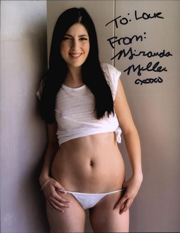Miranda Miller signed 8x10 poster