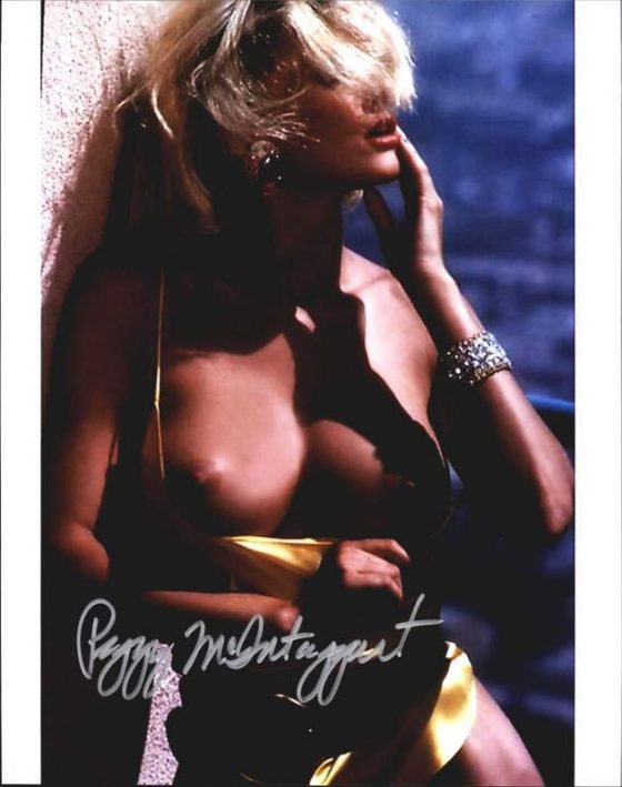 Peggy Mcintaggart signed 8x10 poster