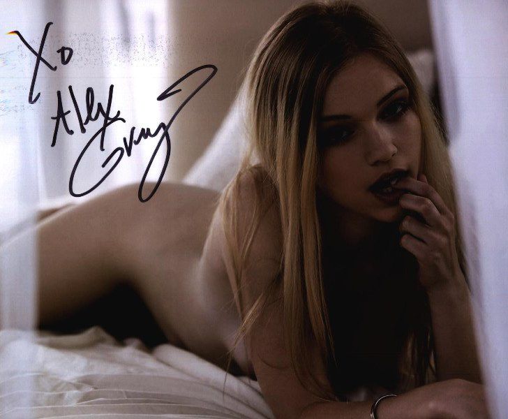Alex Grey signed 8x10 poster