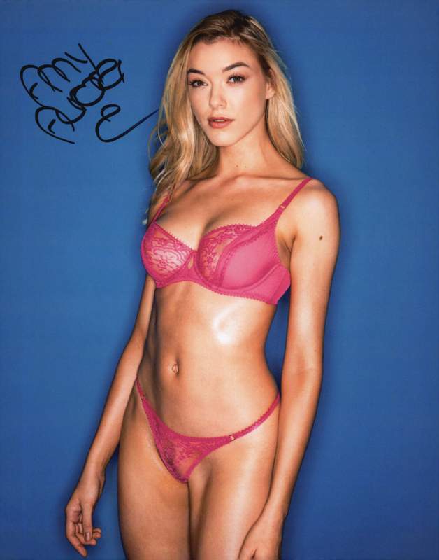 Anny Aurora signed 8x10 poster