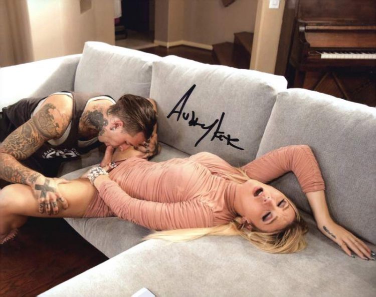 Trans Aubrey Kate signed 8x10 poster