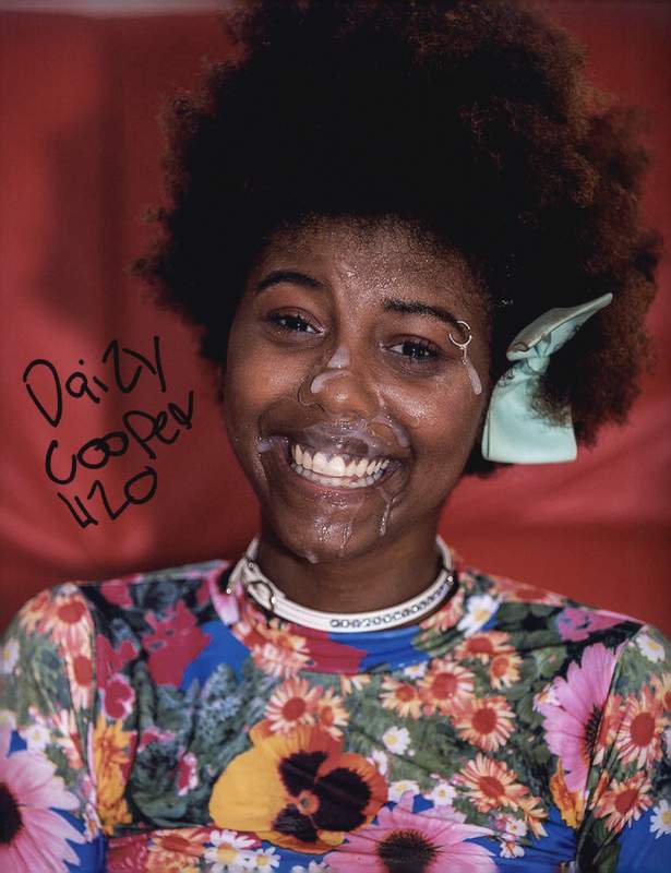 Daizy Cooper signed 8x10 poster