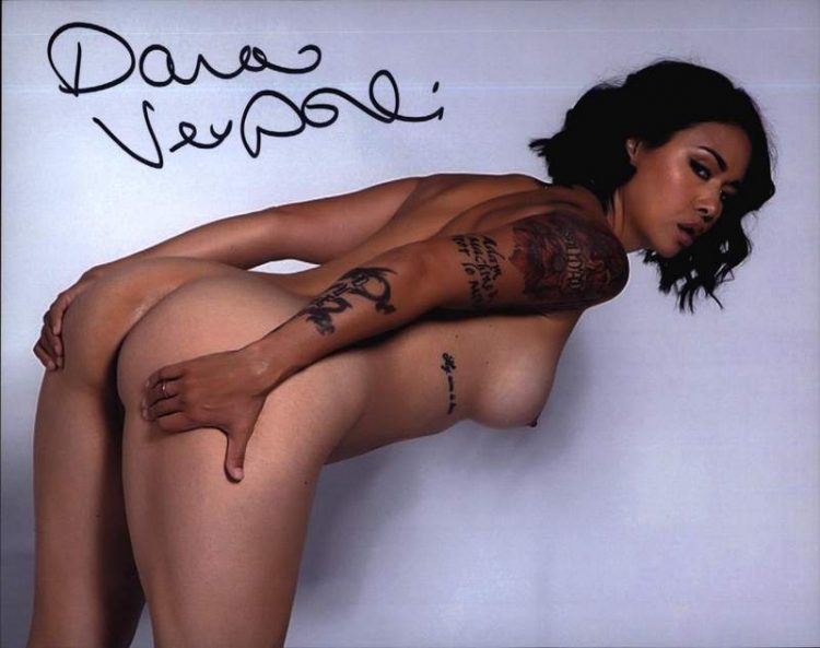 Dana Vespoli signed 8x10 poster