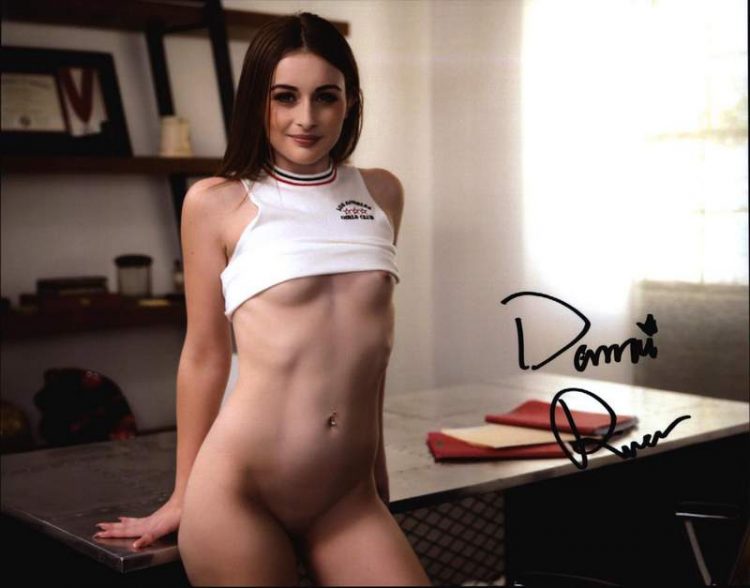 Danni Rivers signed 8x10 poster