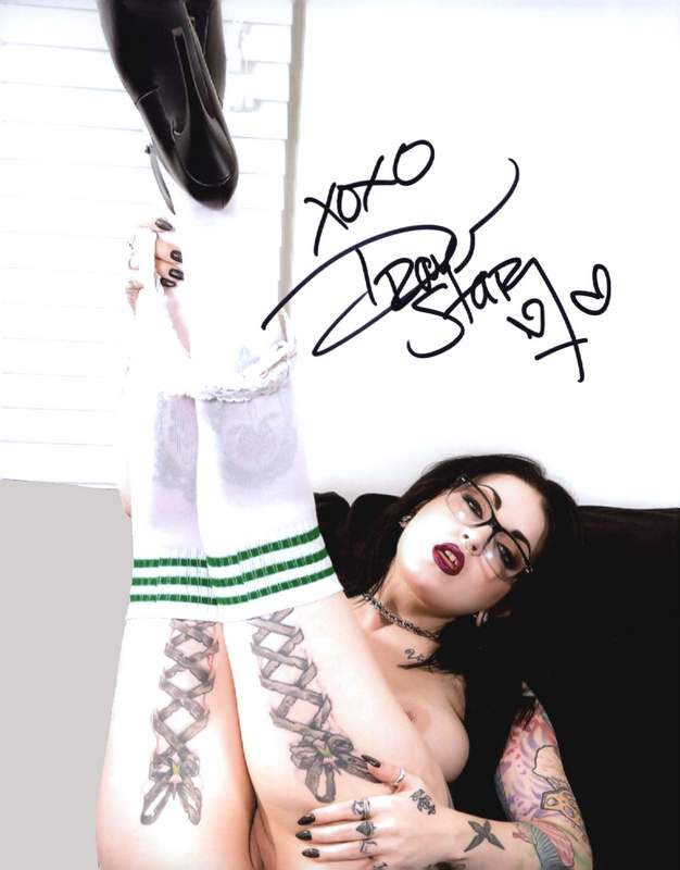 Draven Star signed 8x10 poster