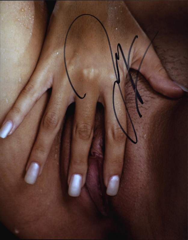 Jenna Haze signed 8x10 poster