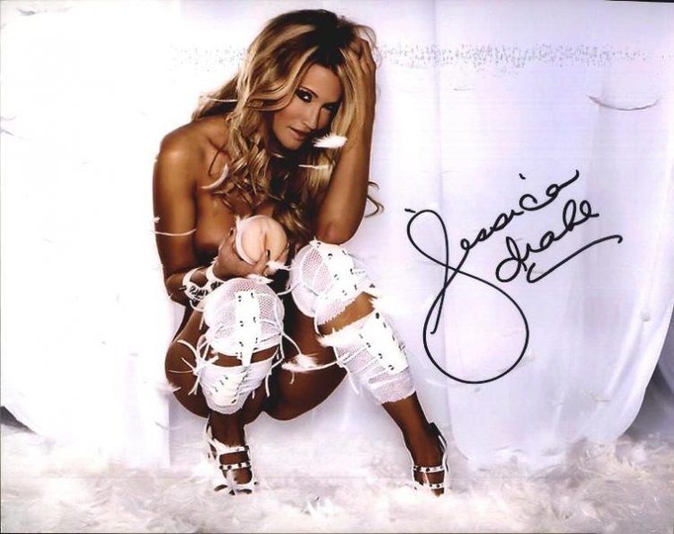 Jessica Drake signed 8x10 poster