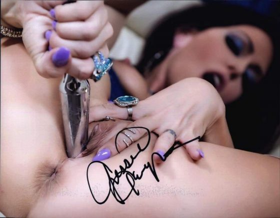 Jessica Jaymes signed 8x10 poster