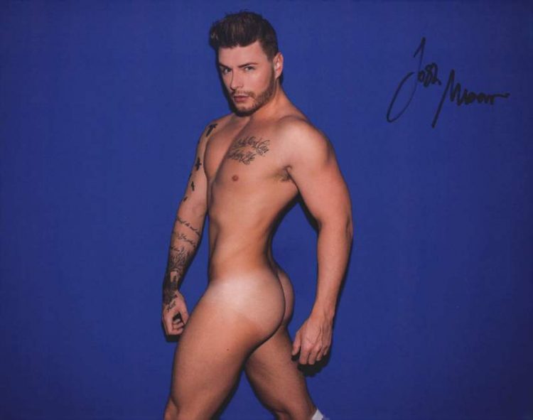 Gay entertainment Josh Moore signed 8x10 poster