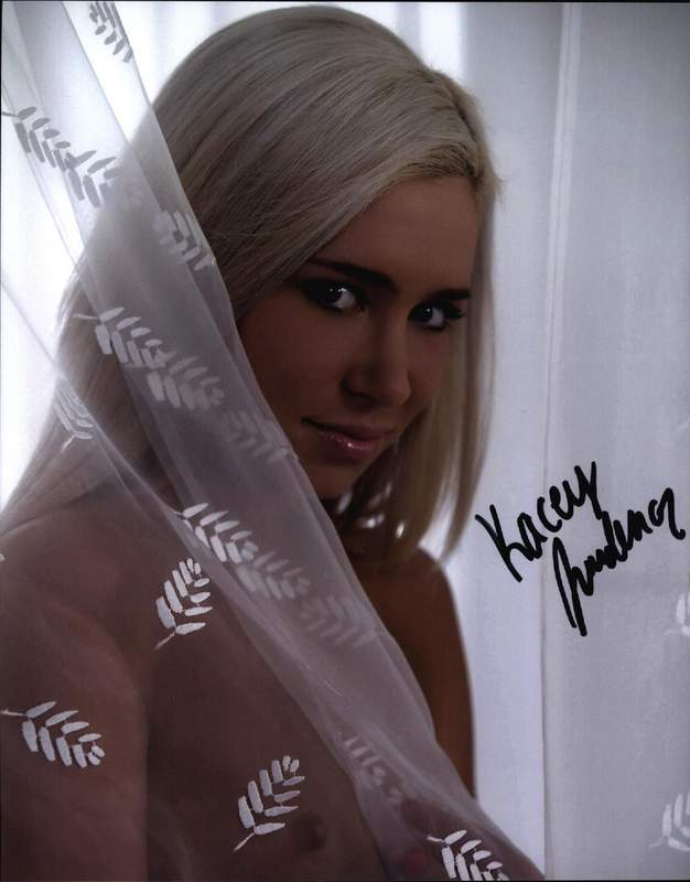 Kacey Jordan signed 8x10 poster