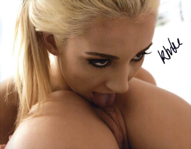 Khloe Kapri signed 8x10 poster