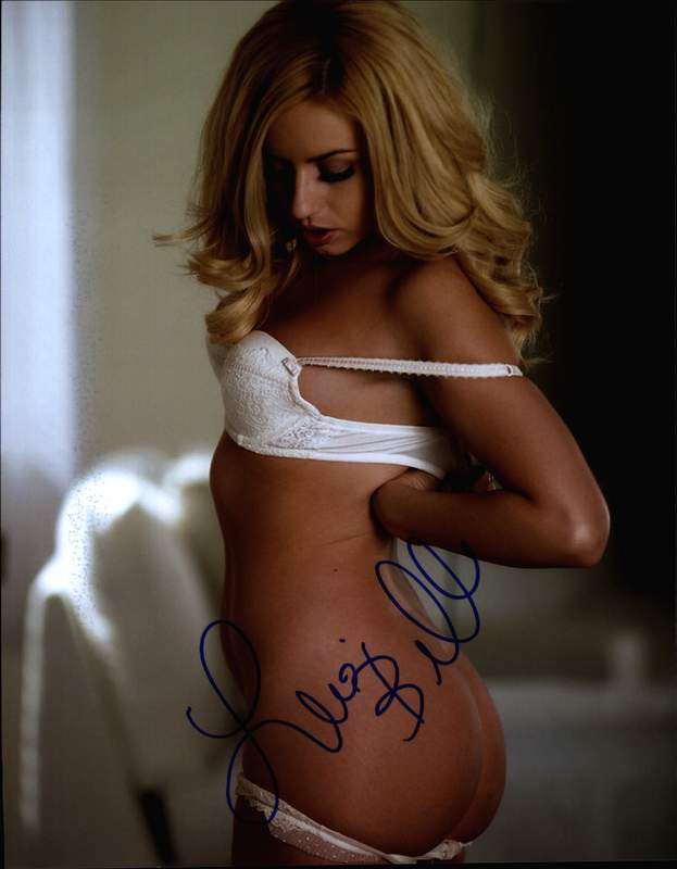 Lexi Belle signed 8x10 poster