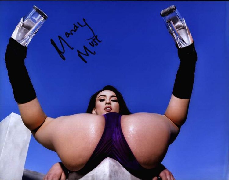Mandy Muse signed 8x10 poster