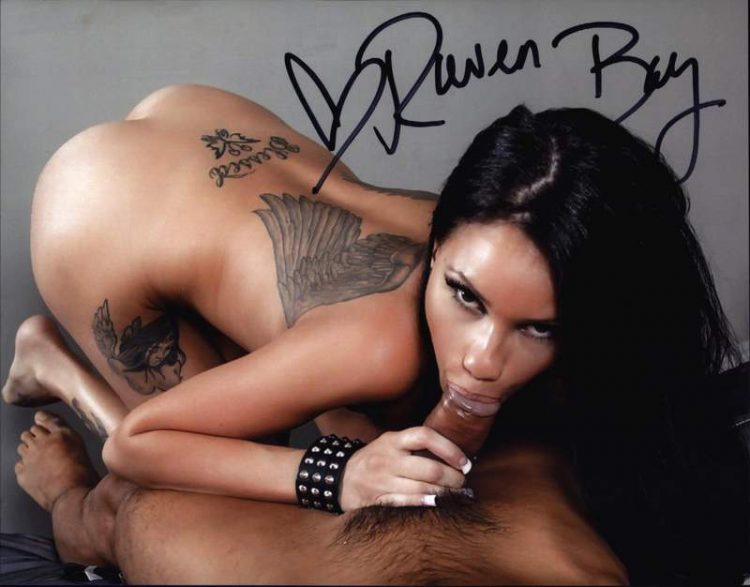 Raven Bay signed 8x10 poster