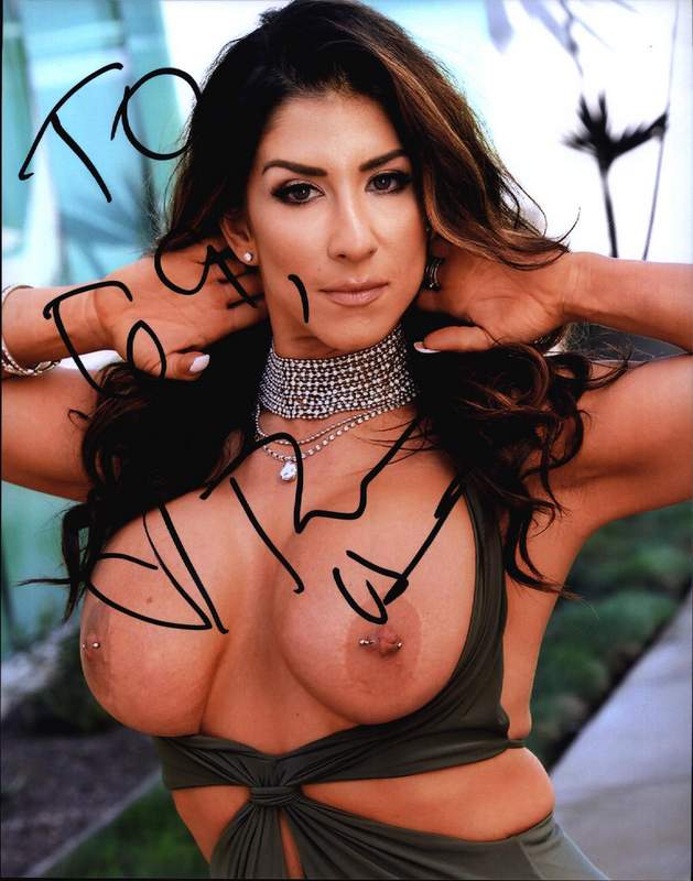 Raven Hart signed 8x10 poster