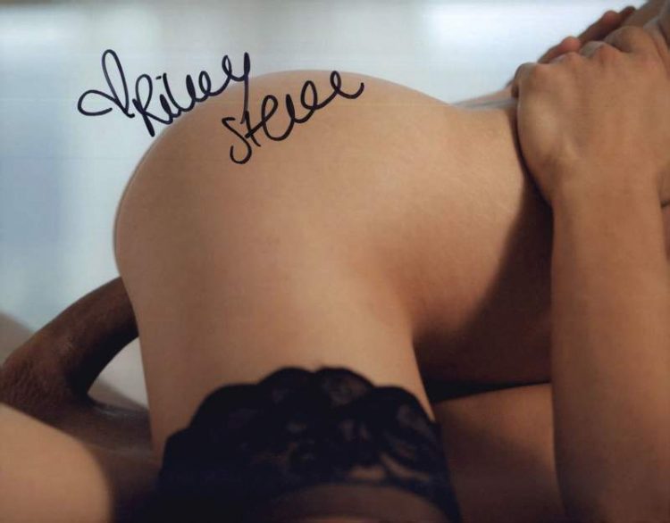 Riley Steele signed 8x10 poster