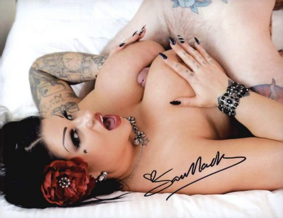 Samantha Mack signed 8x10 poster