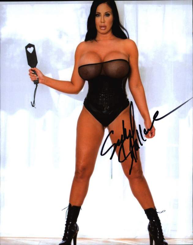 Sybil Stallone signed 8x10 poster