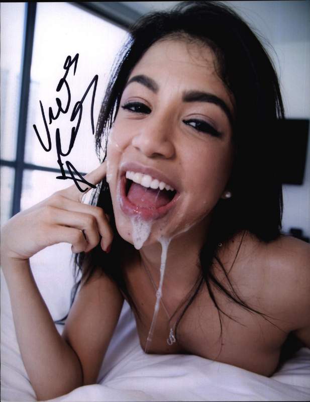 Veronica Rodriguez signed 8x10 poster