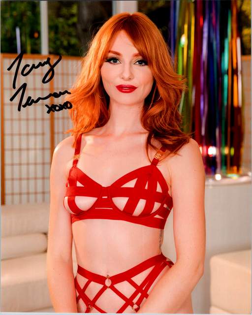 Lacy Lennon signed 8x10 poster