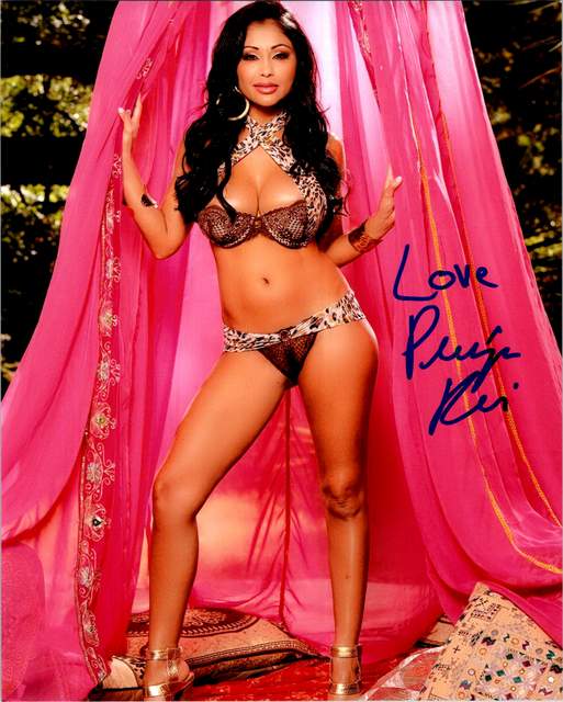 Priya Rai signed 8x10 poster