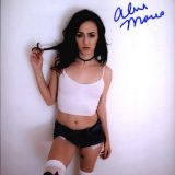 Alex More signed 8x10 poster