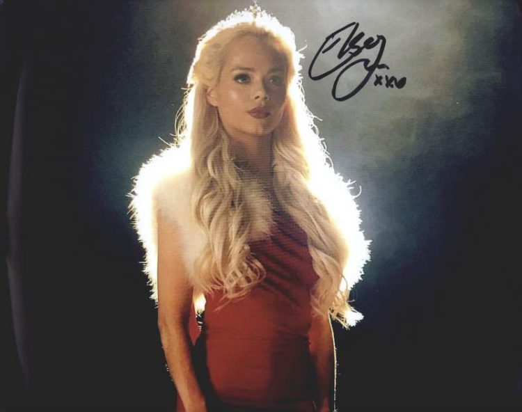 Elsa Jean signed 8x10 poster
