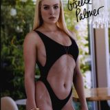Giselle Palmer signed 8x10 poster