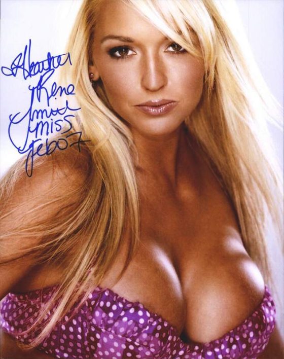 Heather Rene Smith signed 8x10 poster
