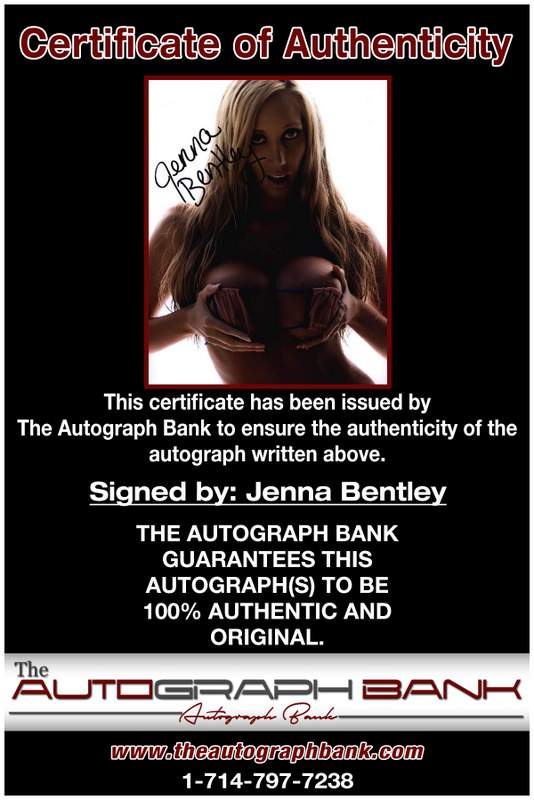 Jenna Bentley signing photos