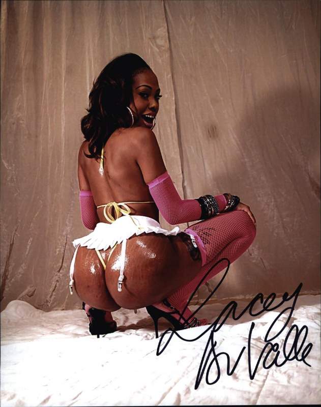 Lacey Duvalle signed 8x10 poster