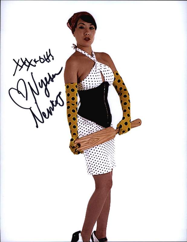 Nyssa Nevers signed 8x10 poster