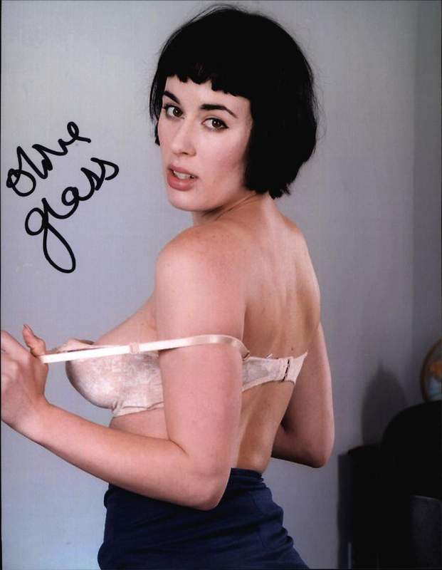 Olive Glass signed 8x10 poster