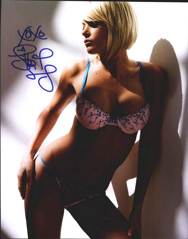 Tiffany Selby signed 8x10 poster