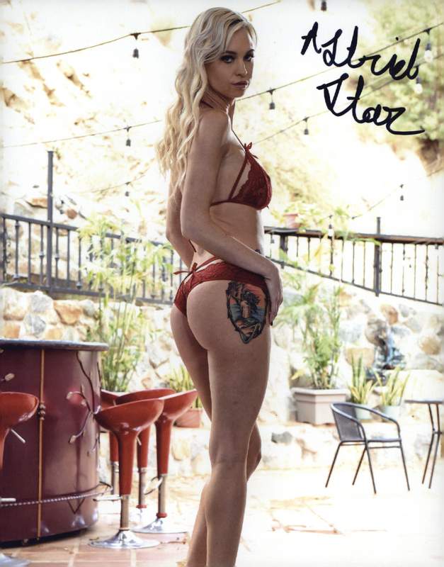 Astrid Star signed 8x10 poster