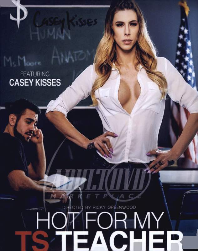 Casey Kisses signed 8x10 poster