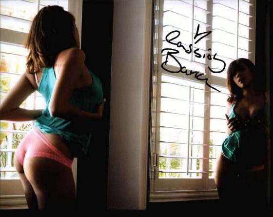 Cassidy Banks signed 8x10 poster