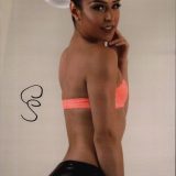 Chanel Santini signed 8x10 poster