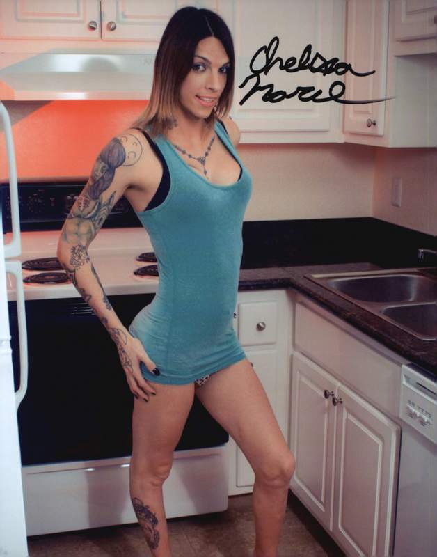 Chelsea Marie signed 8x10 poster