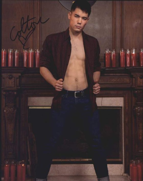 Colton Reece signed 8x10 poster