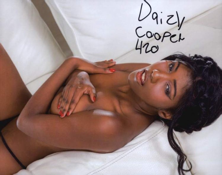 Daizy Cooper signed 8x10 poster