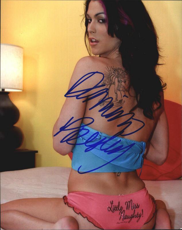 Domino Presley signed 8x10 poster
