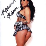 Karmen Karma signed 8x10 poster