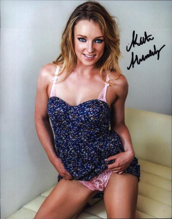 Kate Kennedy signed 8x10 poster