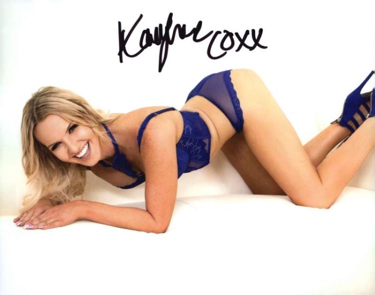 Kayleigh Coxx signed 8x10 poster